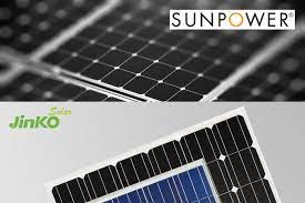 Sunpower Vs Jinko Solar Panel Comparison